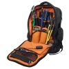 Tradesman Pro™笔记本背包/工具包，25个口袋，黑色尼龙-替代图像
